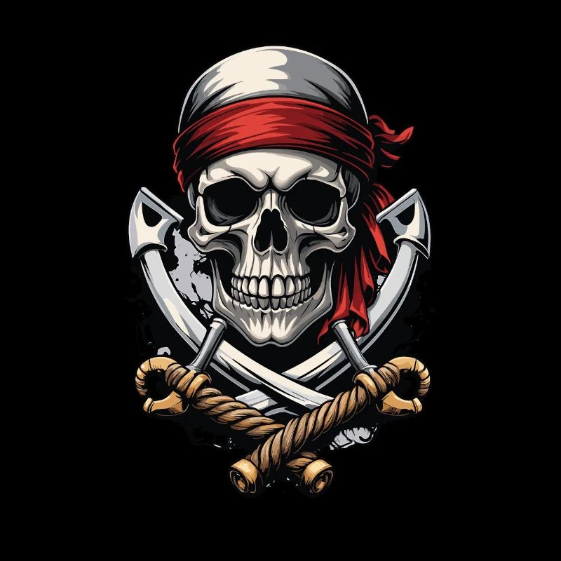 Drapeaux de pirate crâne Jolly Roger costume de pirate