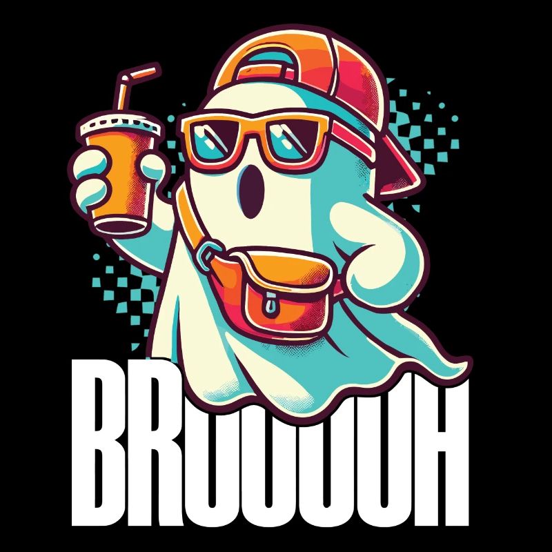 Gespenst Bruh Anstatt Boo Stilvoll