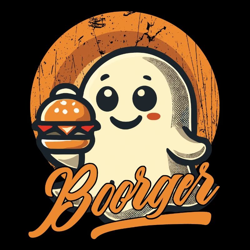 Ghost Burger Lover Boorger Fun