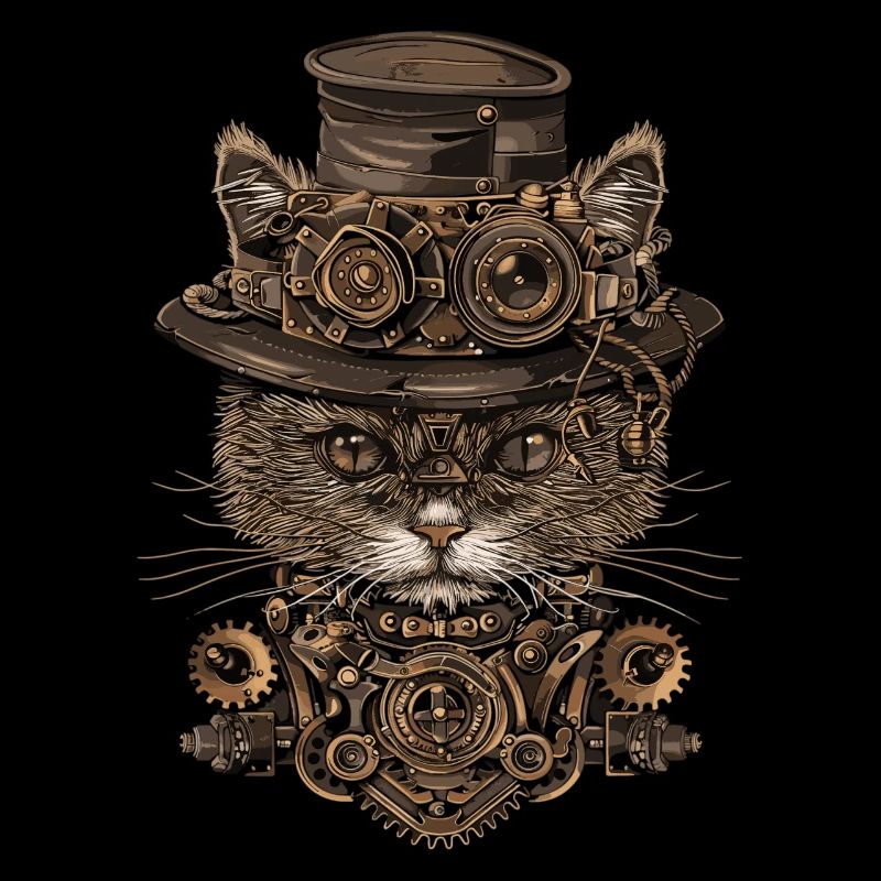 Steampunk-katze