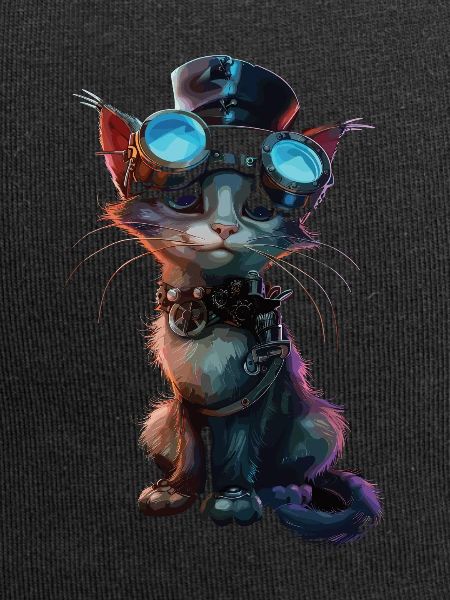 Steampunk cat