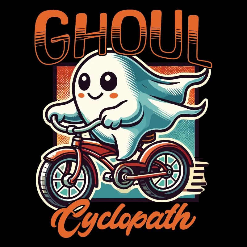 Ghoul Cyclopath Funny Ghost Driver