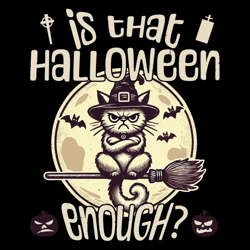 Halloween suffit-il chat sorcière