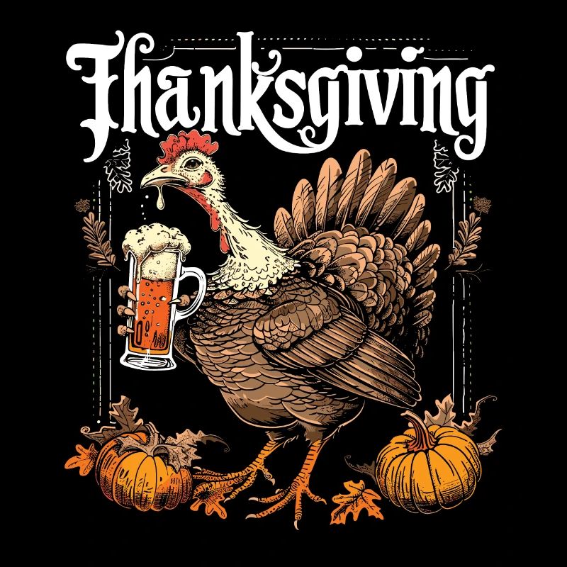 Dankbares Gobble Wobble Thanksgiving