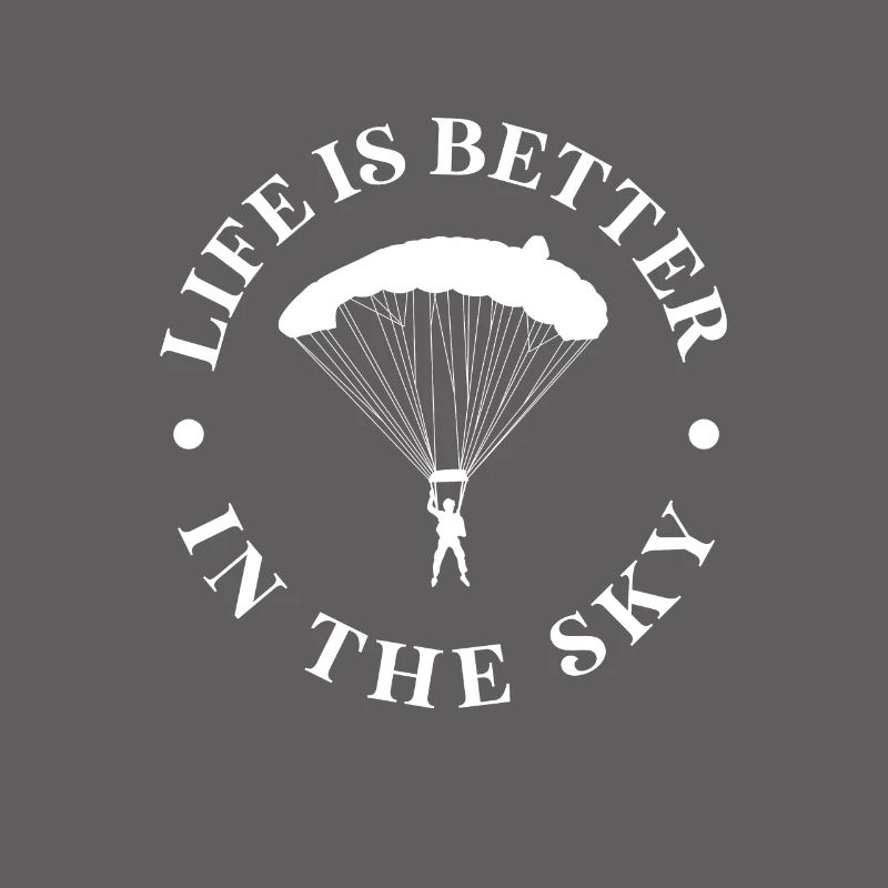 Skydive Skydiver Skydiving Parachute Gift