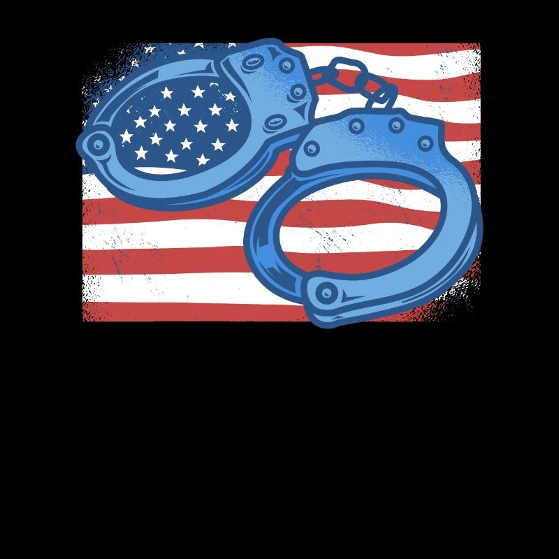 Agent correctionnel des services correctionnels du drapeau américain