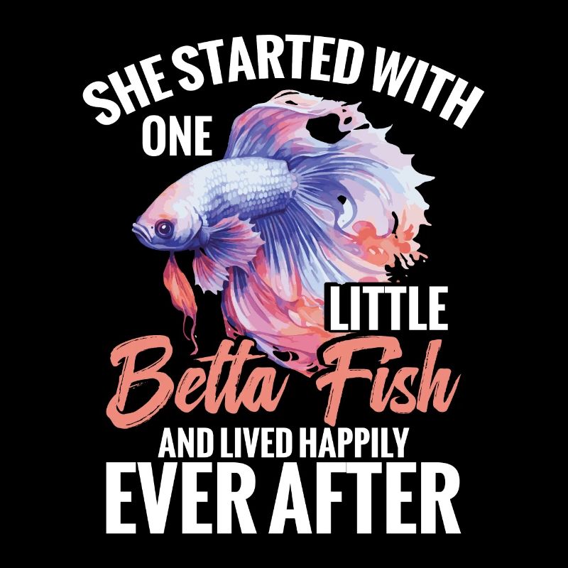 Elle a commencé avec un petit poisson betta et a vécu