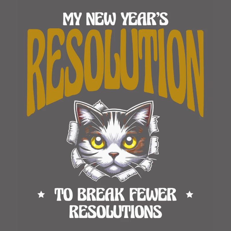 Ma résolution du Nouvel An de briser moins de résolutions