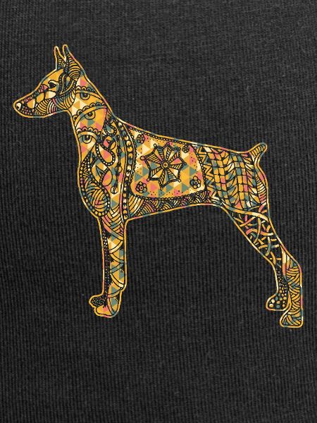 Doberman Pinscher Geometric