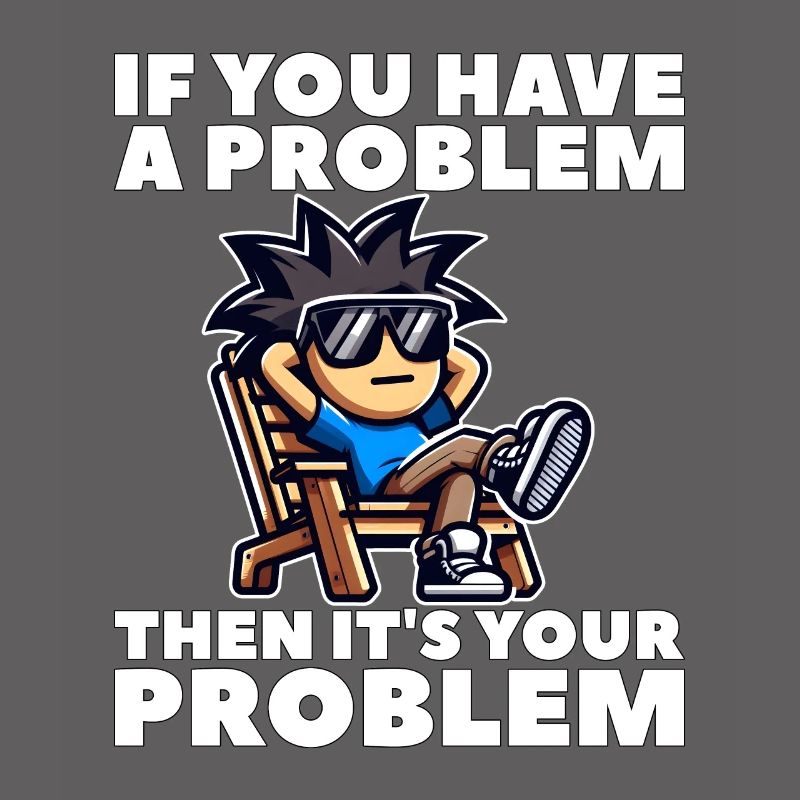 WENN DU EIN PROBLEM HAST, DANN IST ES DEIN PROBLEM