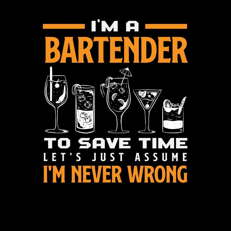Lustiger Barkeeper Spruch Barkeeper Geschenk