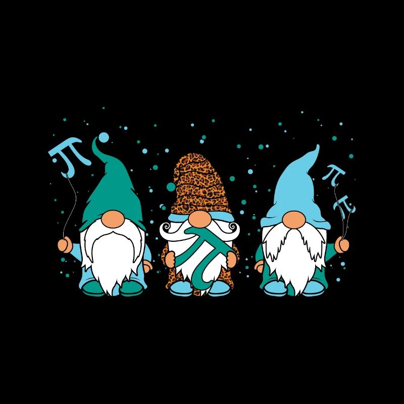 Pi tag gnome with funny symbols