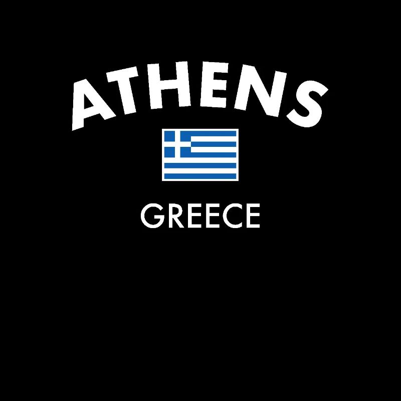 Athènes Grèce Drapeau grec Grec