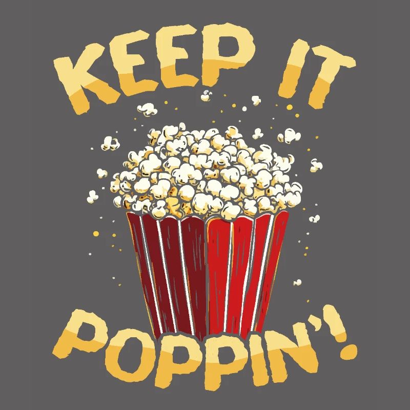 Gardez-le éclatant ! Pop-corn
