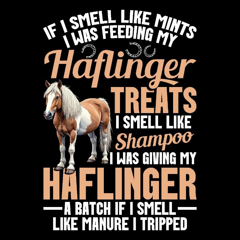 Haflinger Break your Bones Horse Mom Equestrian