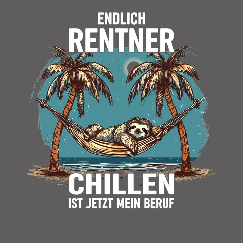 "Finally Pensioner" Chilling Sloth