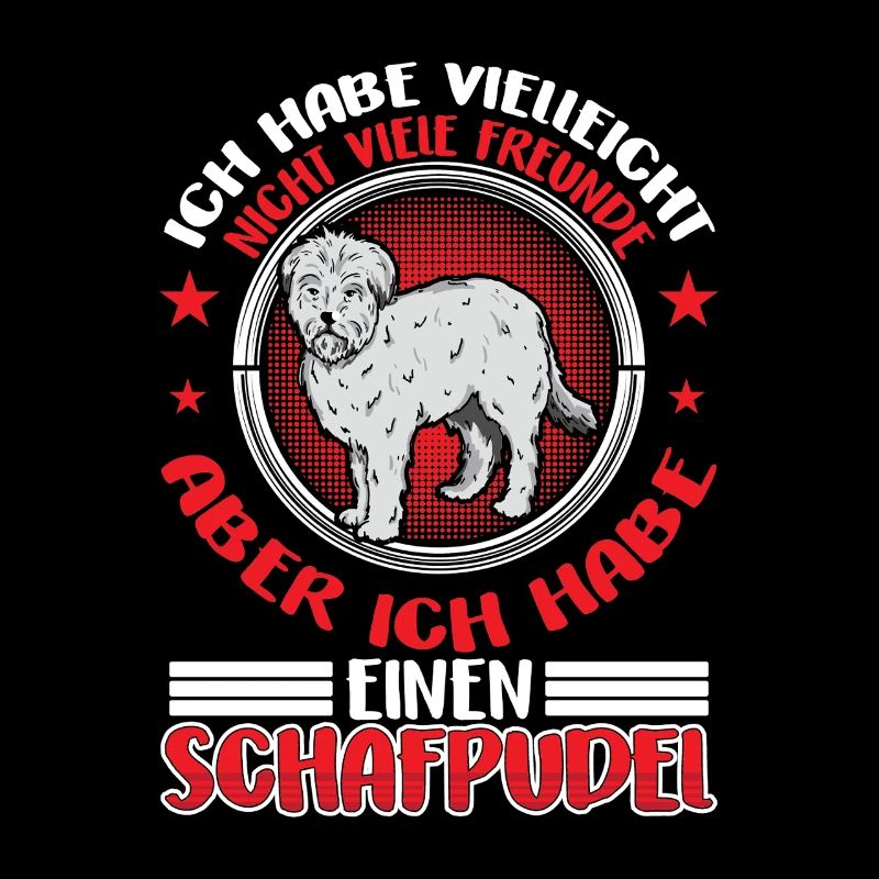 Have a sheep poodle Old German herding dog