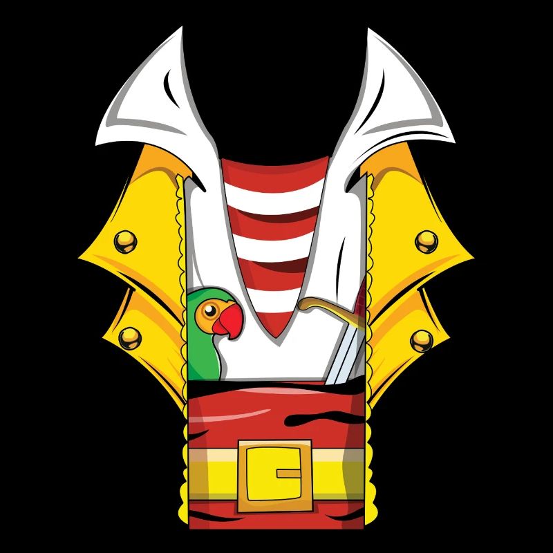 Carnival Pirate Costume Parrot Treasure