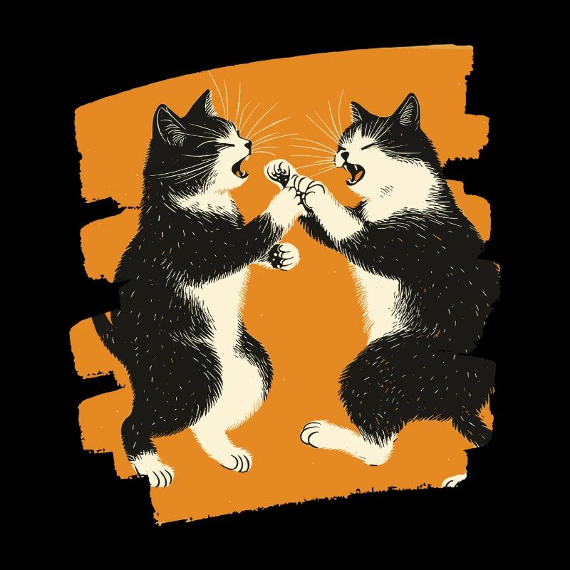 Combat de chats japonais