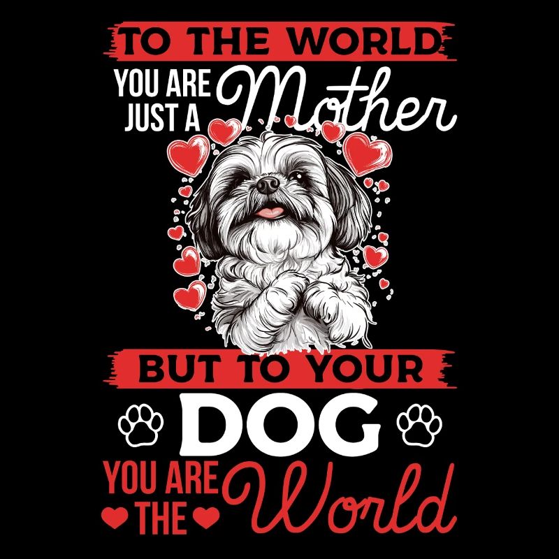 Propriétaire de chien Shih Tzu