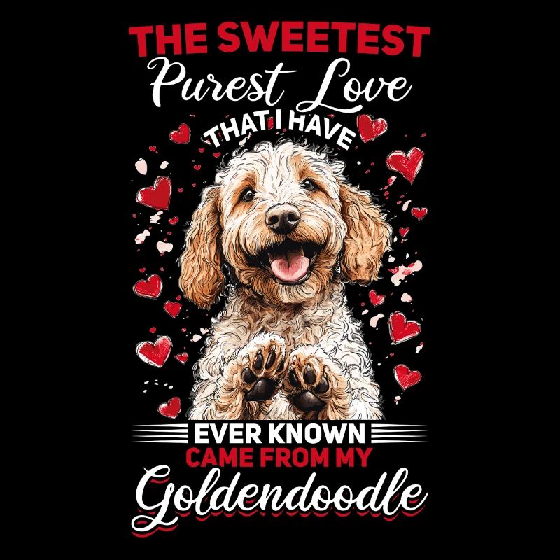 Propriétaire de chien Goldendoodle