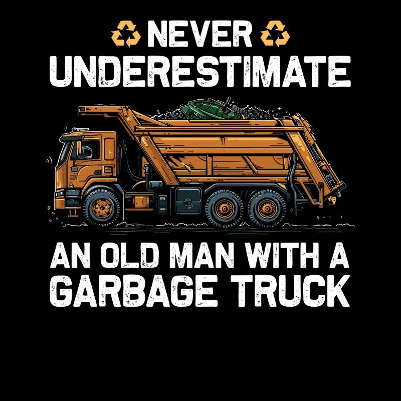 Garbage truck driver for sanitation workers