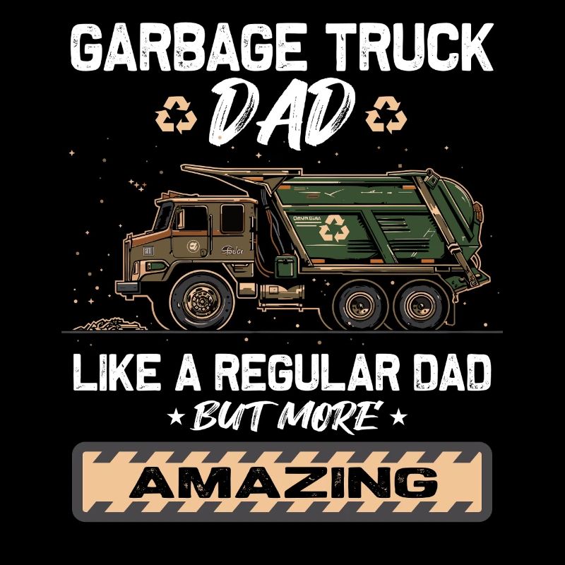 Garbage truck driver for sanitation workers