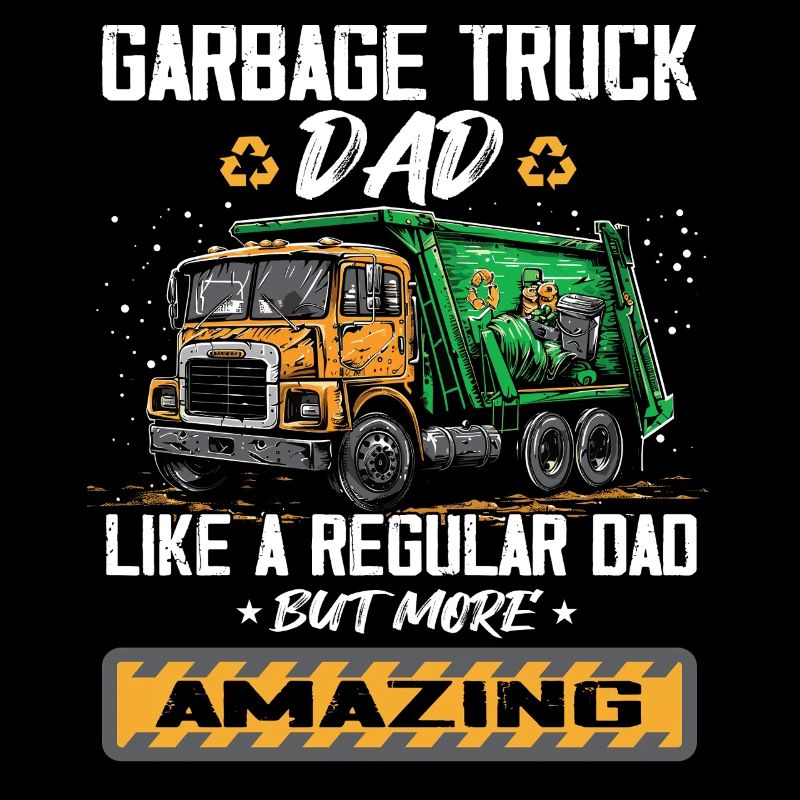 Garbage truck driver for sanitation workers
