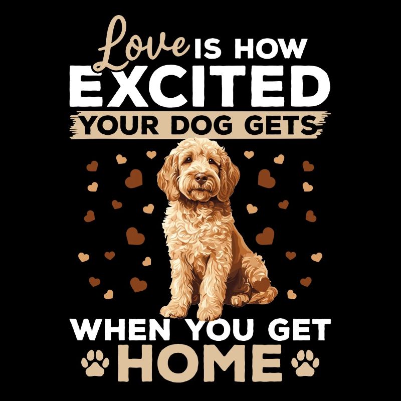 Propriétaire de chien Goldendoodle