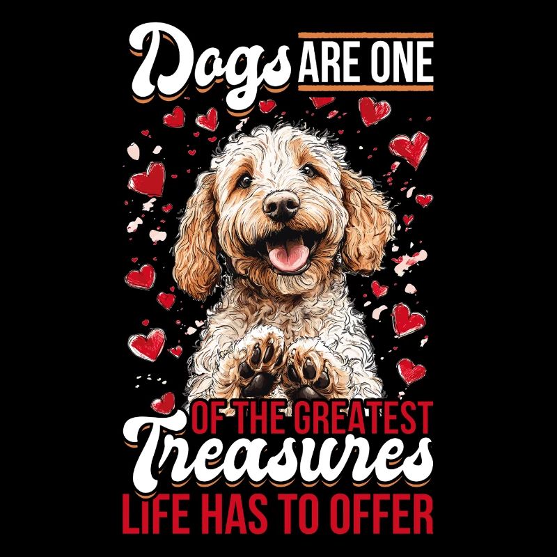 Propriétaire de chien Goldendoodle