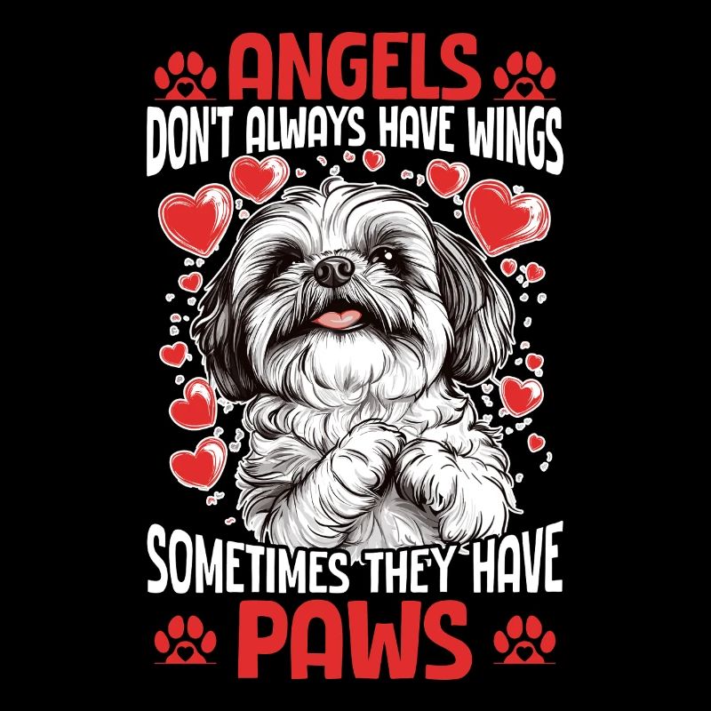 Propriétaire de chien Shih Tzu