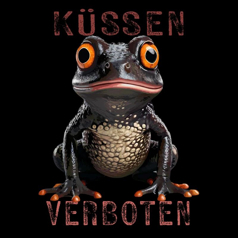 FROSCH KÜSSEN VERBOTEN
