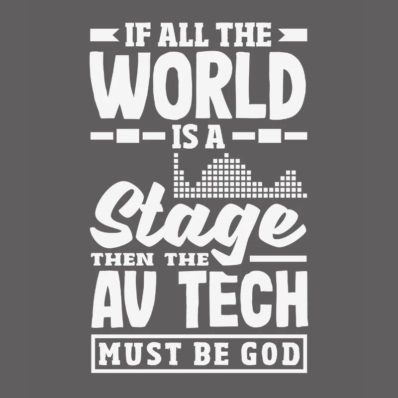 Drôle de technicien audiovisuel AV Tec