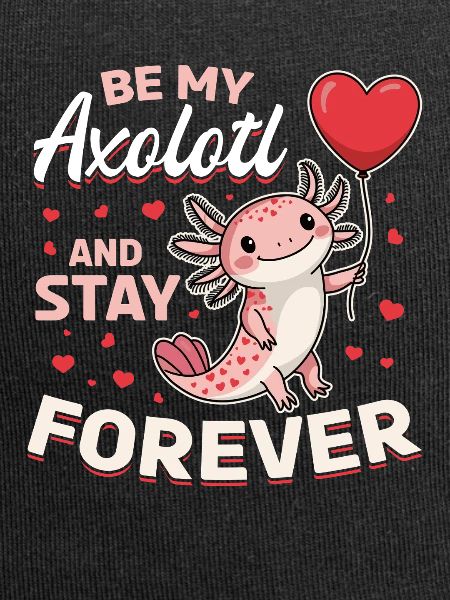 Cute Axolotl Valentine's Day