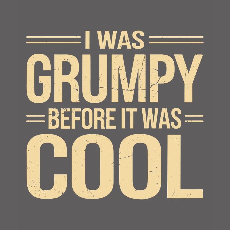 Grumpy Old Man Grumpy