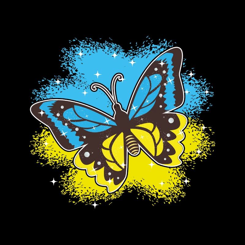 Papillon Couleurs Down Syndrome Soutien