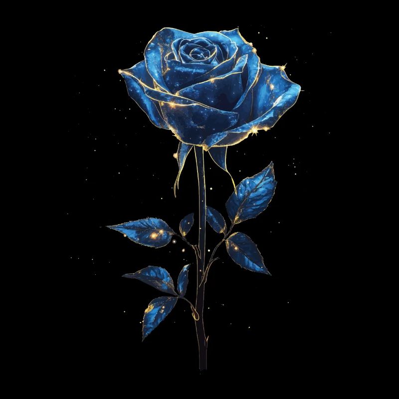Blaue Rose
