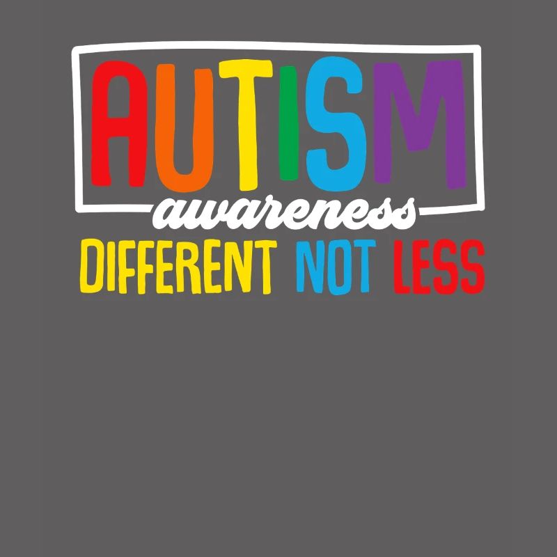 Autism Awareness Different Not Less