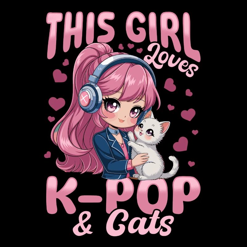 Anime K Pop & Chats Kawaii