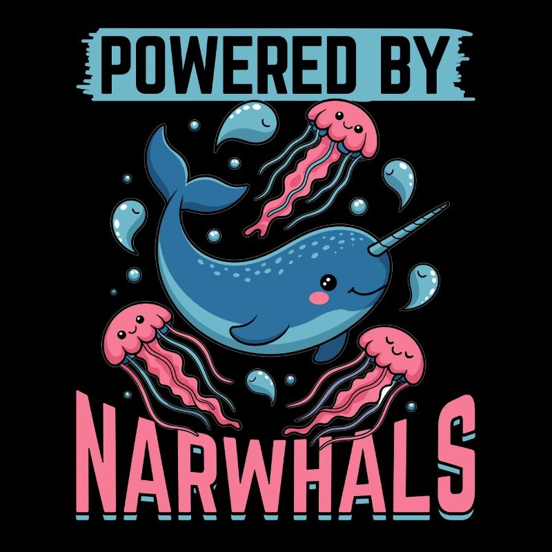 Narwhal Chibi Kawaii