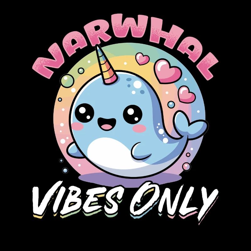 Narval Chibi Kawaii