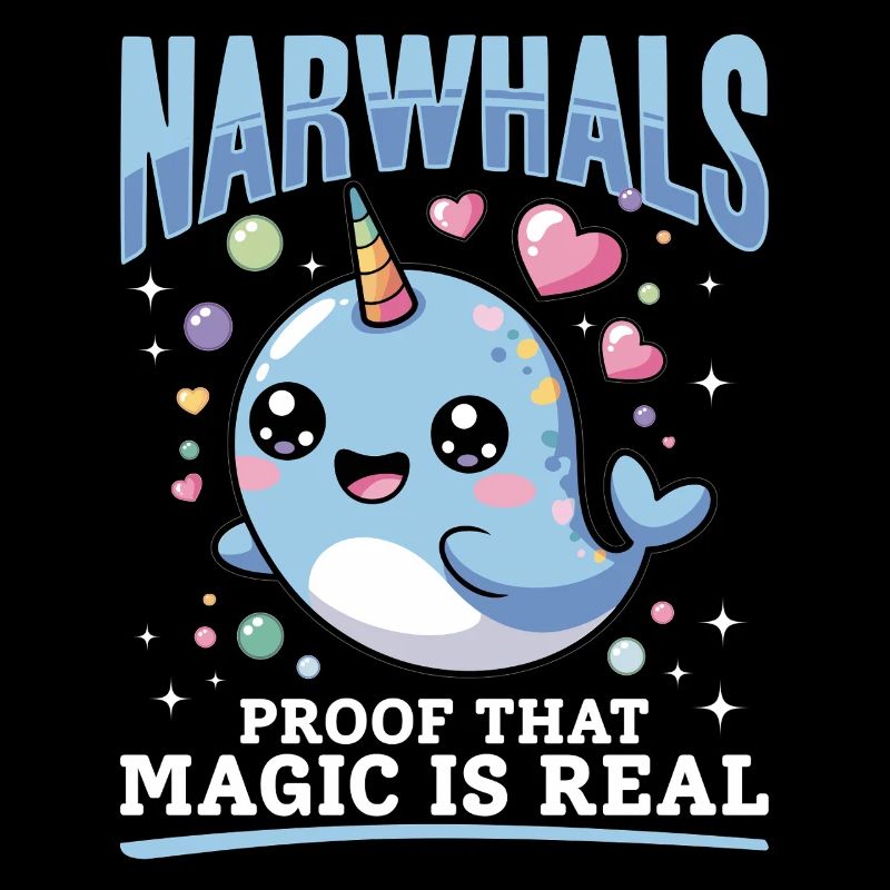 Narval Chibi Kawaii