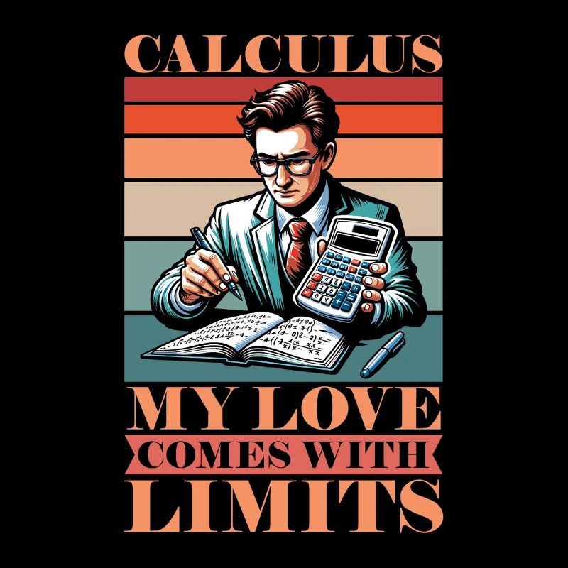 Mathematician Calculus My Love Comes Statistics