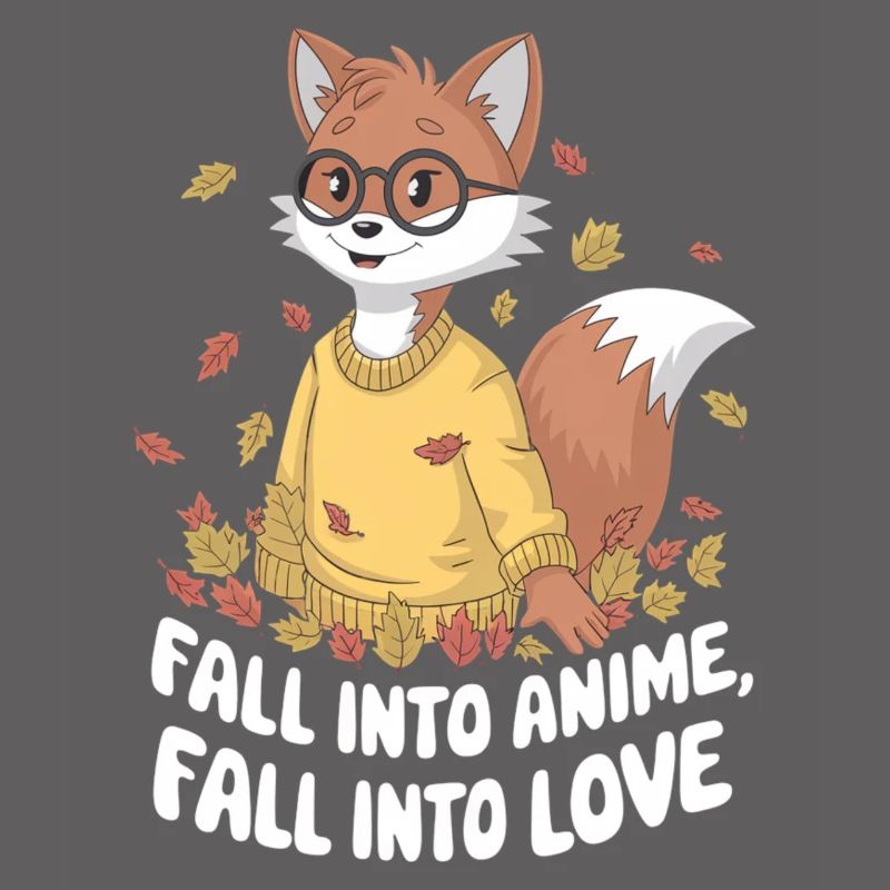 Fall Into Anime Fox Design