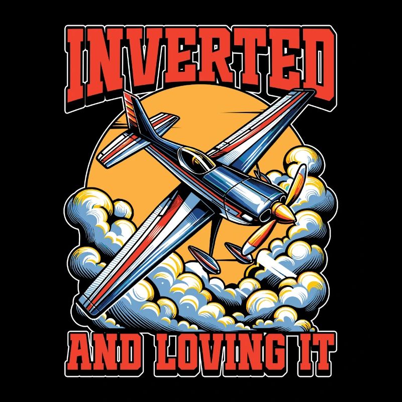 Aerobatic Pilot Inverted And Loving It Model Pilot