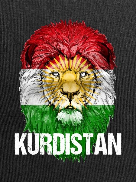 Drapeau du Kurdistan,Kurdistan,Syrie,Irak,Iran,Drapeau