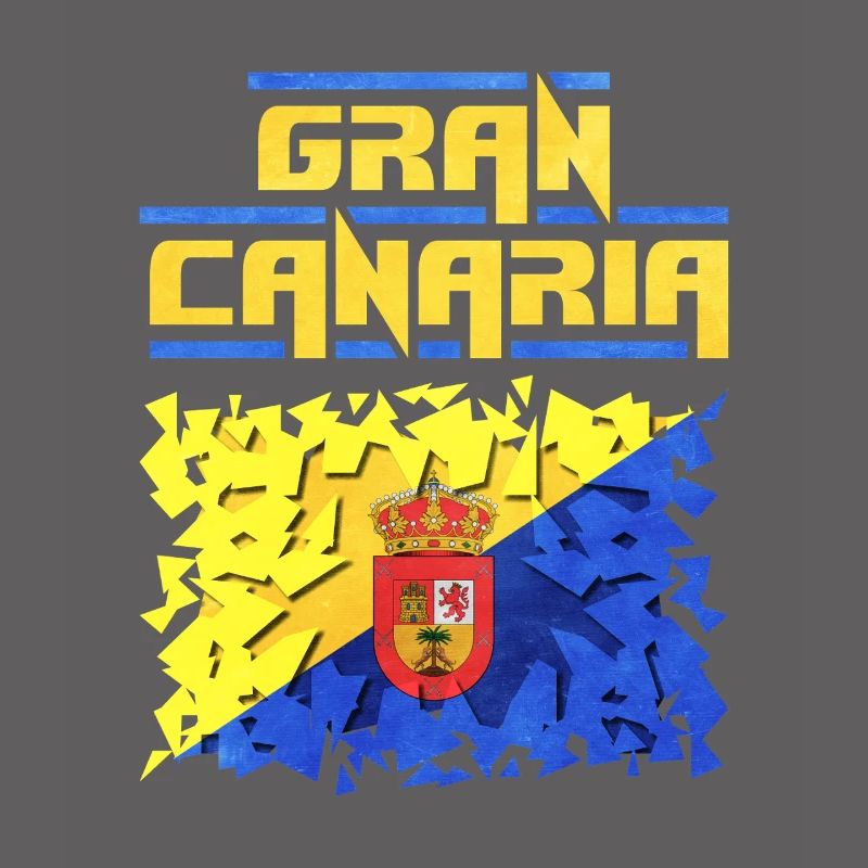 Puzzle de conception du drapeau de Gran Canaria