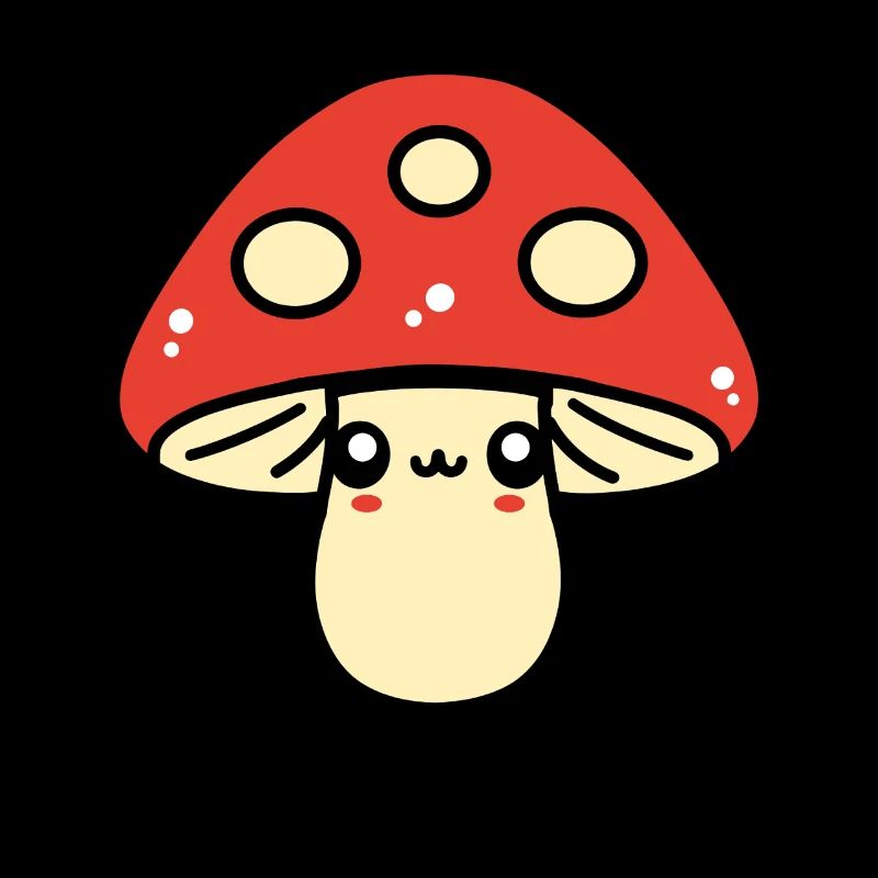 Champignon Rouge Coquin Mignon