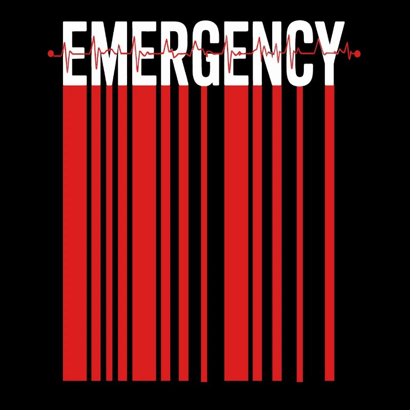 Rayure d’urgence contrastée