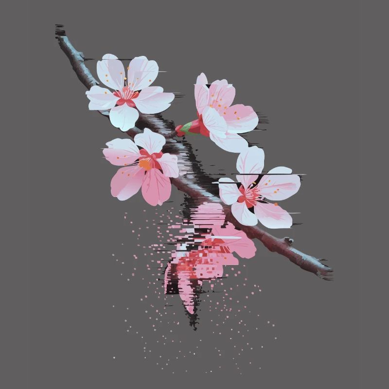 Succursale d’art bug de Cherry Blossoms